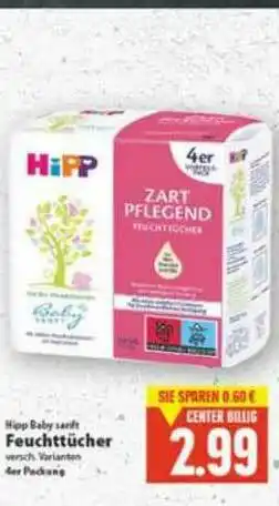 E-Center Hipp Baby Sanft Feuchttücher Angebot