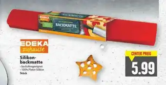 E-Center Edeka Zuhause Silikonbackmatte Angebot