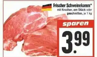 Edeka Frischer Schweinekamm Angebot