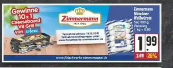 Edeka Zimmermann Münchner Weißwürste Angebot