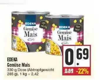 Edeka Edeka Gemüse Mais Angebot