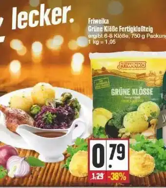 Edeka Friweika Grüne Klöße Fertigkloßteig Angebot