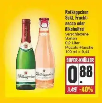 Edeka Rotkäppchen Sekt, Fruchtsecco Oder Alkoholfrei Angebot