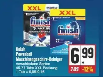 Edeka Finish Powerball Maschinengeschirr-reiniger Angebot