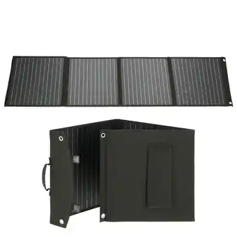 Netto Marken-Discount MESTIC Solarpanel Solarmodul MSFO-200 Camping Outdoor Tragbar Faltbar PERC 200 W Angebot