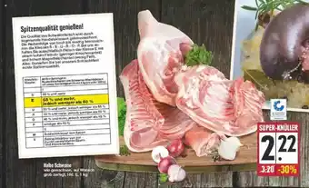 Edeka Halbe Schweine Angebot