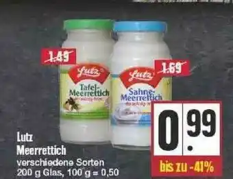 Edeka Lutz Meerrettich Angebot