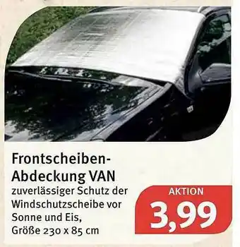 Feneberg Frontscheiben-abdeckung Van Angebot