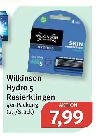 Feneberg Wilkinson Hydro 5 Rasierklingen Angebot