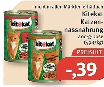 Feneberg Kitekat Katzennassnahrung Angebot