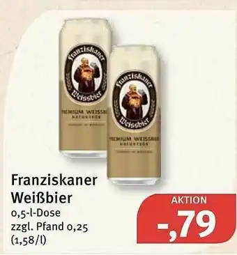 Feneberg Franziskaner Weißbier Angebot