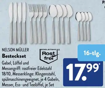 Aldi Süd NELSON MÜLLER Besteckset Angebot