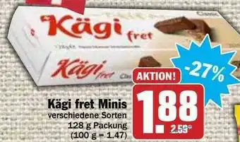 Hit Kägi Fret Minis Angebot