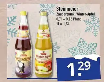 GetränkePartner Steinmeier Zaubertrunk, Winter-apfel Angebot