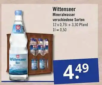 GetränkePartner Wittenseer Mineralwasser Angebot