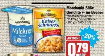 Hit Mondamin Süße Gerichte-im Becher Angebot