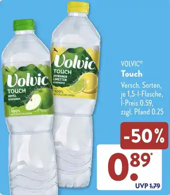 Aldi Süd VOLVIC Touch 1,5 L Flasche Angebot