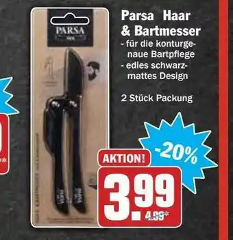 Hit Parsa Haar & Bartmesser Angebot