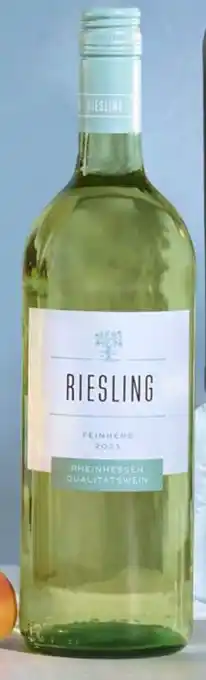 Aldi Süd Riesling QbA 1 L Flasche Angebot