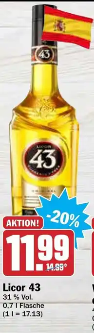 AEZ Licor 43 0,7L Angebot