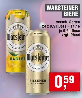 Handelshof WARSTEINER BIERE 500ml Angebot