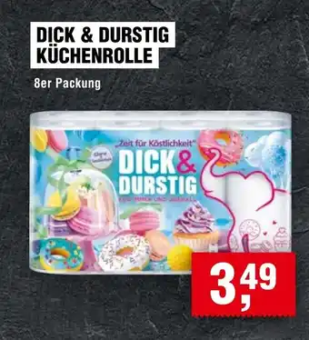 Handelshof DICK & DURSTIG KÜCHENROLLE 8er Packung Angebot