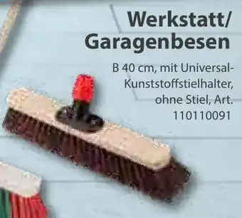 Sonderpreis Baumarkt Werkstatt/ Garagenbesen Angebot