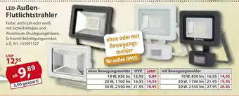 Sonderpreis Baumarkt LED-Außen- Flutlichtstrahler Angebot