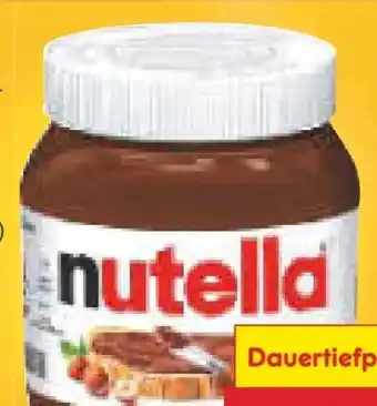 Netto Marken-Discount Nutella Nuss-Nougat-Creme Angebot