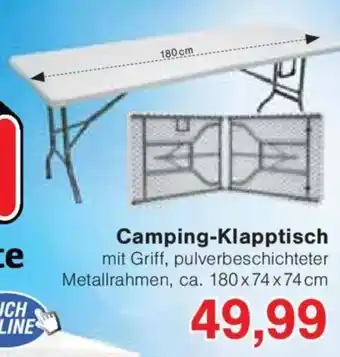 Jawoll Camping-Klapptisch Angebot