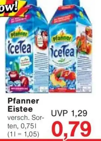 Jawoll Pfanner Eistee Angebot