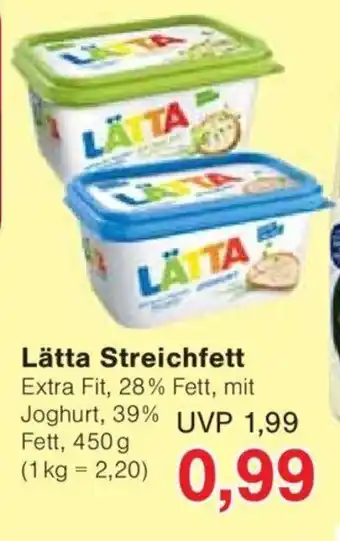 Jawoll Lätta Streichfett 450G Angebot