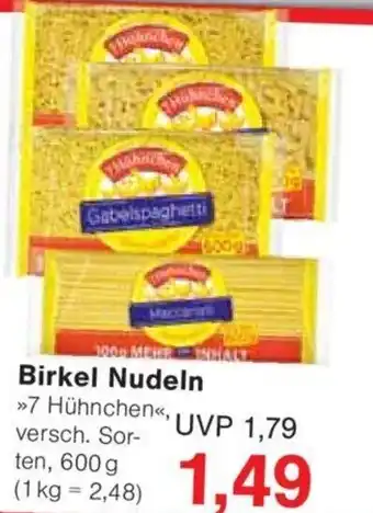 Jawoll Birkel Nudeln 600G Angebot