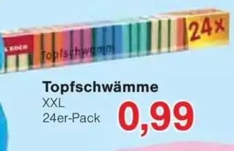 Jawoll Topfschwämme XXL 24er-Pack Angebot