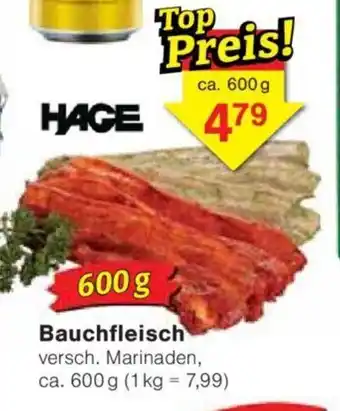 Jawoll Bauchfleisch 600G Angebot