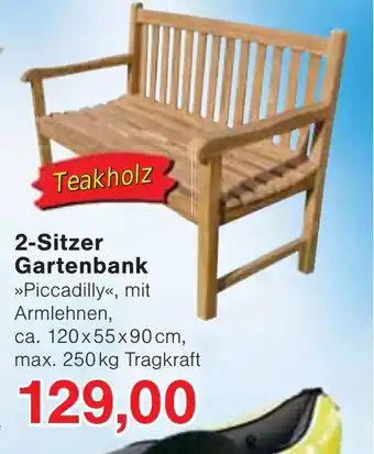 Wiglo Wunderland 2-Sitzer Gartenbank Angebot