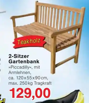 Wiglo Wunderland 2-Sitzer Gartenbank Angebot