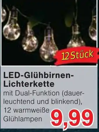 Wiglo Wunderland LED-Glühbirnen- Lichterkette Angebot