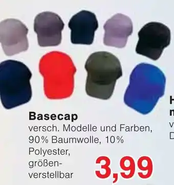 Wiglo Wunderland Basecap Angebot