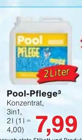 Wiglo Wunderland Pool PFLEGE Angebot