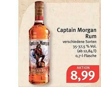 Feneberg Captain Morgan Rum 0,7L Angebot