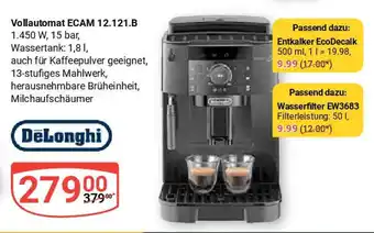 Globus DeLonghi Vollautomat ECAM 12.121.B Angebot