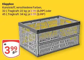 Globus Klappbox Angebot