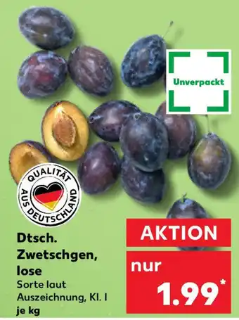 Kaufland Dtsch. Zwetschgen, lose Angebot