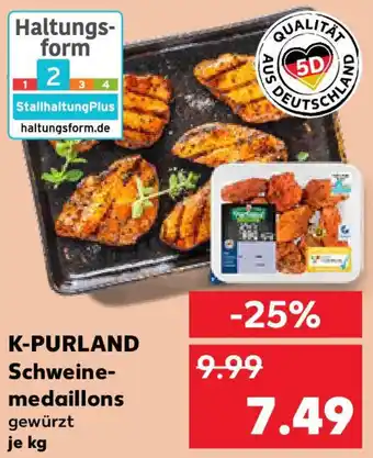 Kaufland K-PURLAND Schweinemedaillons Angebot