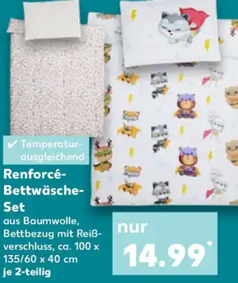 Kaufland Renforcé Bettwäsche Set Angebot