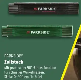 Lidl PARKSIDE Zollstock Angebot
