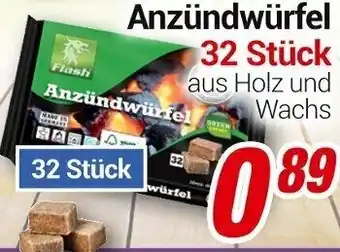 CENTERSHOP Anzündwürfel 32 Stück Angebot