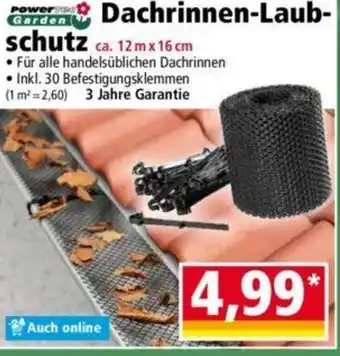 Norma Power Garden Dachrinnen-Laub- schutz` Angebot