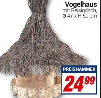 CENTERSHOP Vogelhaus Ø 47 x H 50 cm Angebot